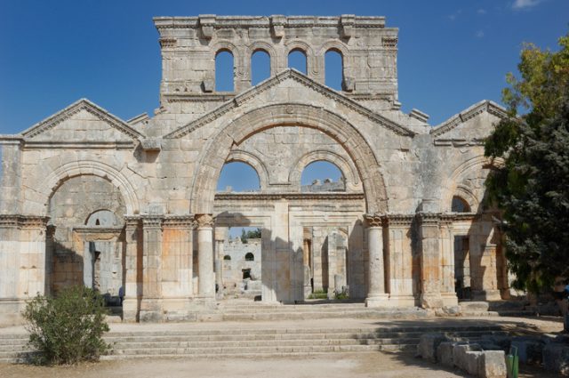 Basilica of St Simeon near Allepo, Syria