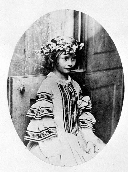 Alice Liddell as ‘The Queen of May’