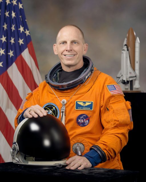 NASA astronaut Clayton C. Anderson, mission specialist
