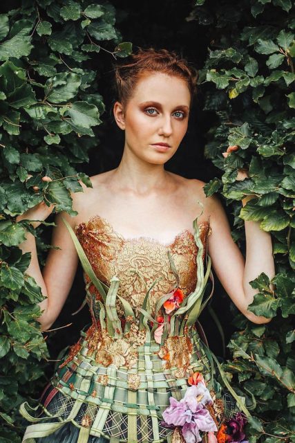 Floral garden dress – Photo: Sylvie Facon