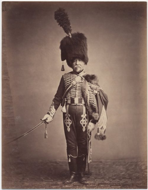 Quartermaster Fabry 1st Hussars. Photo by: Brown University Library