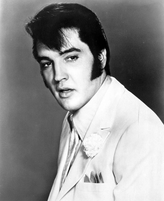Presley in a publicity photo for the film The Trouble with Girls, released September 1969