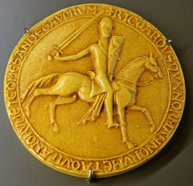 King Richard I’s Great Seal of 1189
