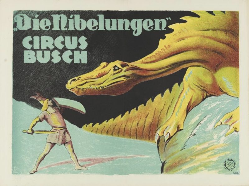 1913 the Ring of the Nibelung. Circus Busch