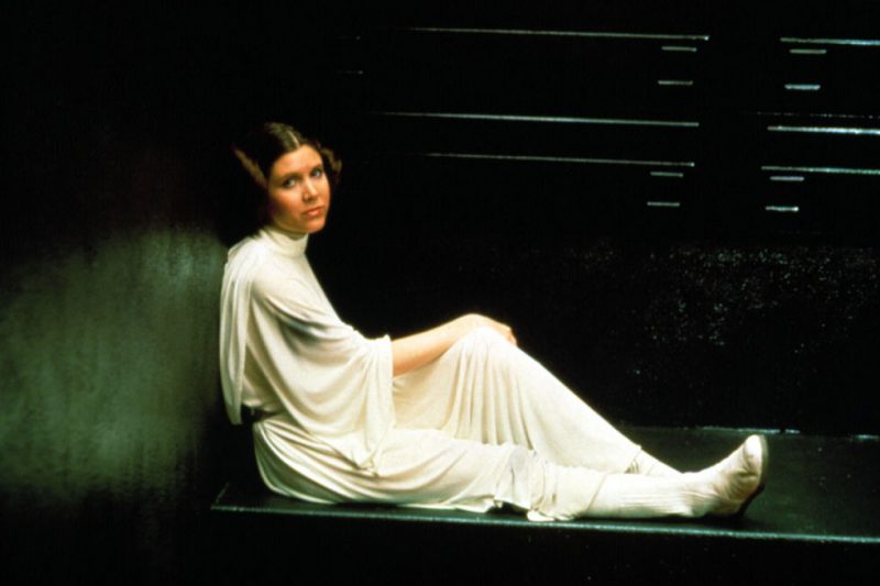  Carrie Fisher- Star Wars (1977)