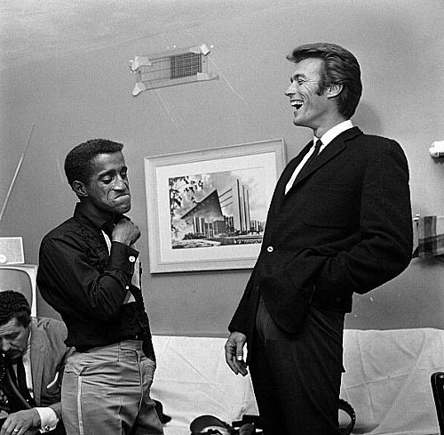 Sammy Davis Jr., and Clint. Clint Eastwood
