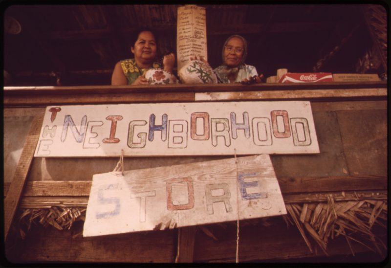 Store in Pukoo area, October 1973