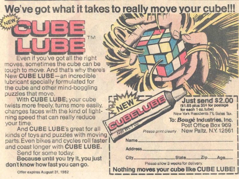 cube lube