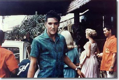 Elvis Presley 1961 Elvis at the Coco Palms Resort -