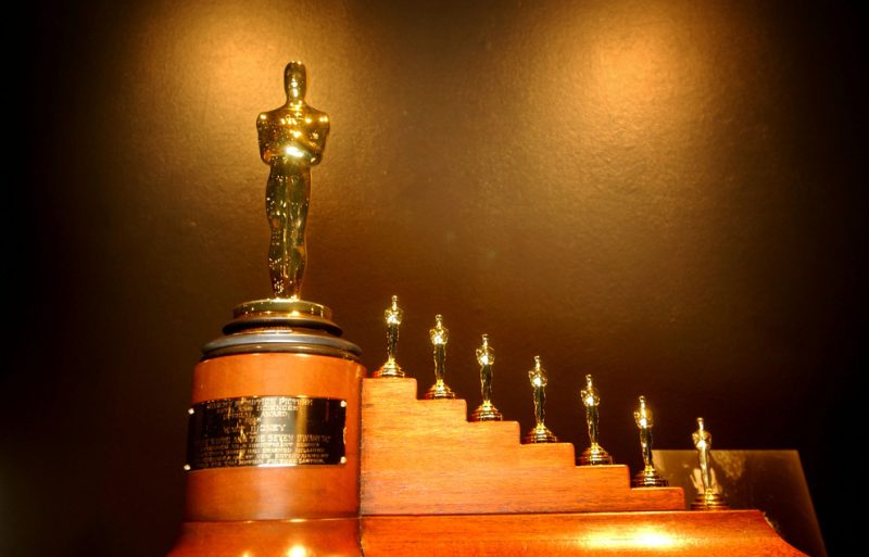 Walt Disney won an honoray oscar for Snow white and the seven dwarf, presented in one normal size and 7 miniature oscars