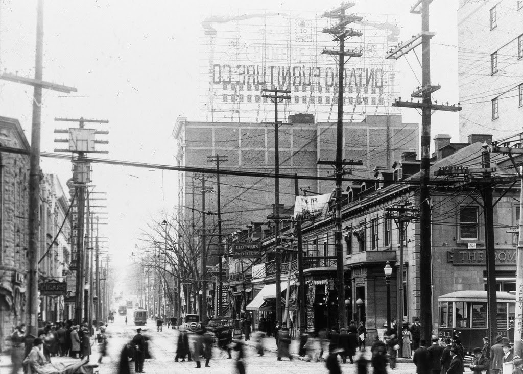 Bleury Street, ca. 1918