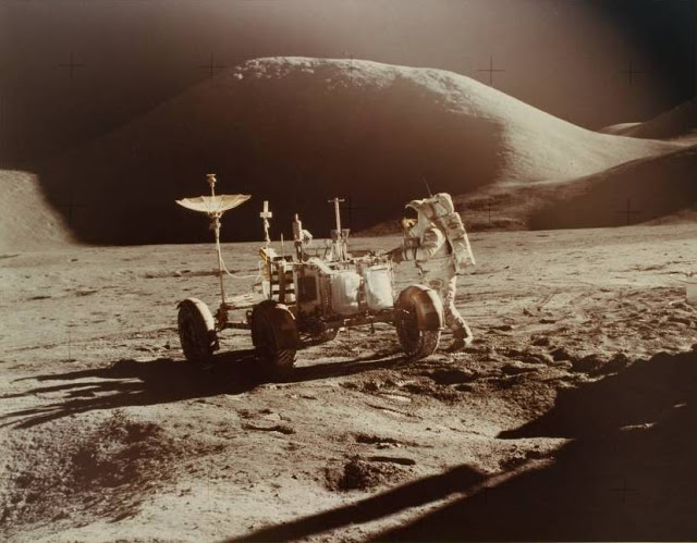 Lunar activities during the Apollo 15 mission,