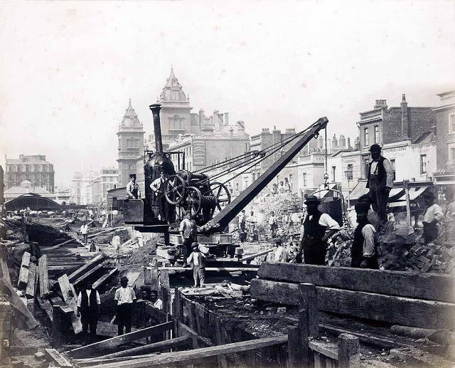 Building the Metropolitan District Railway, 1867