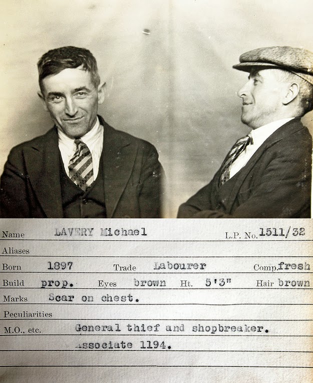 Mugshots from the 1930's with Curious Details (8)