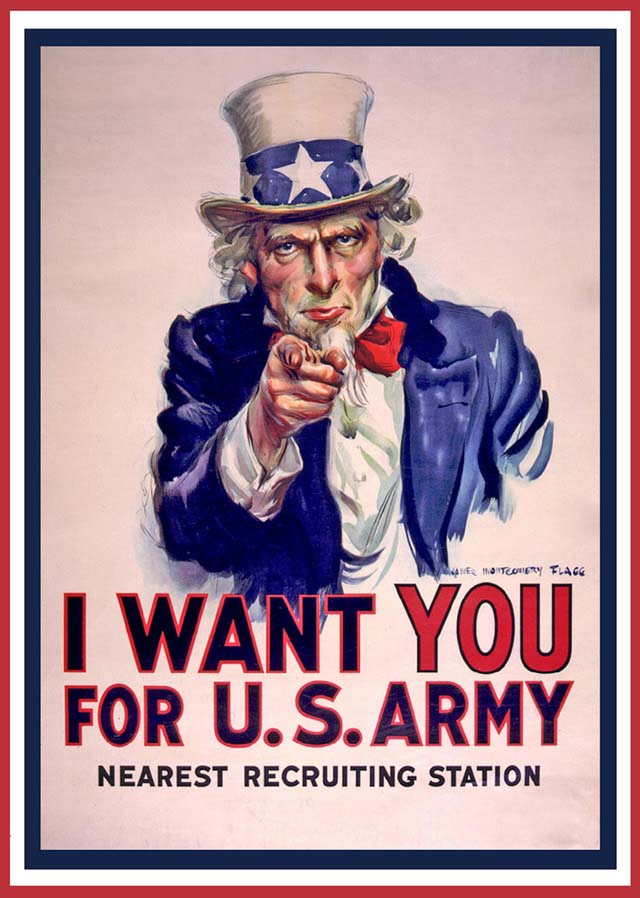 i want you for us army