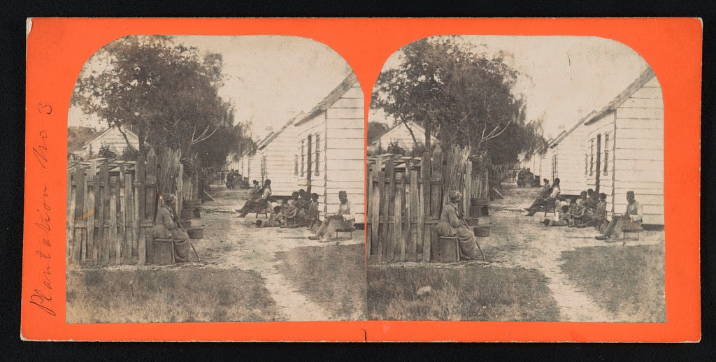 A plantation in Charleston, S.C., between 1860 and 1863.