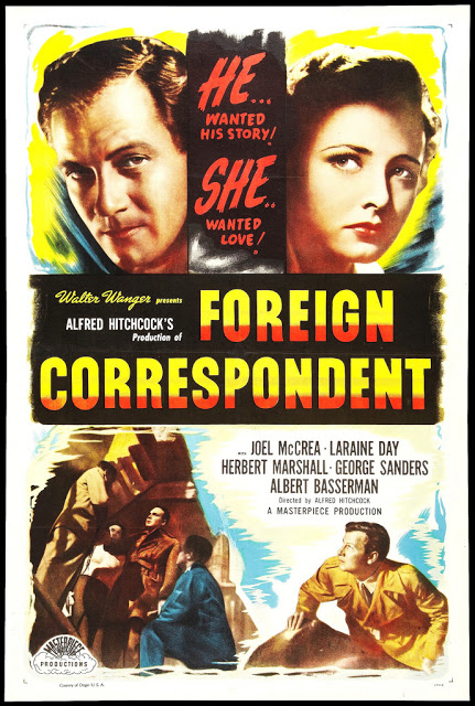 Foreign Correspondent, 1940