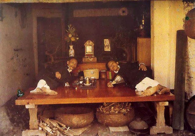 Two opium smokers, 1915