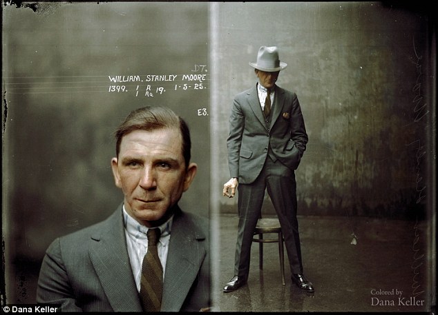 William Stanley Moore, who was 38 years old when this photo was taken, and a seasoned trafficker in opium, cocaine and morphine, for which there was a huge market in the 1920s when Sydney was infested with opium dens and some 'white' girls ran off to live in them after becoming addicted 