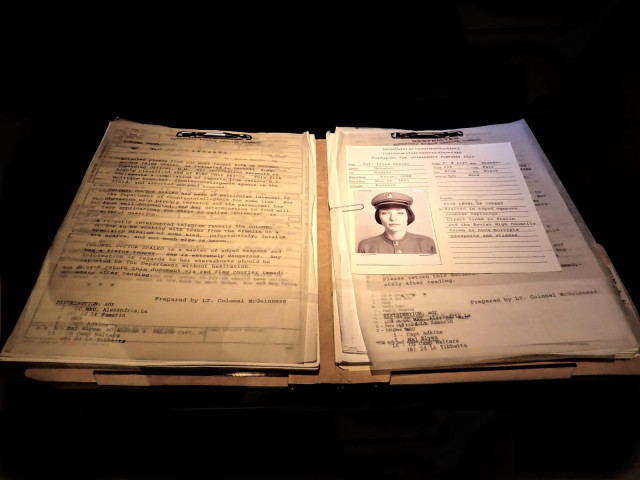 Irina's dossier from from Indiana Jones and the Kingdom of the Crystal Skull.