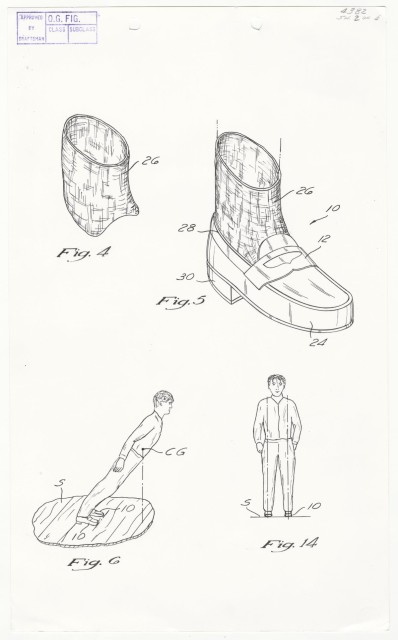 Michael Jackson's Anti-Gravity Illusion Shoes Selected Patent Case .Source. RECORDS OF THE TRADEMARK AND PATENT OFFICE