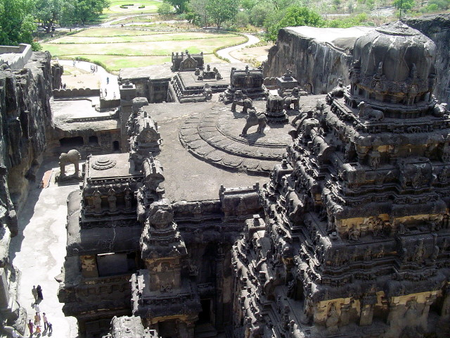 Kailasha_temple_in Ellora Caves.Source