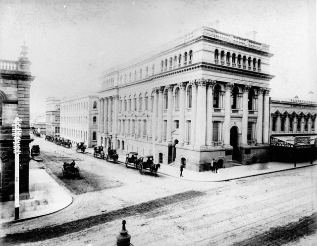 London Chartered Bank, Brisbane, ca. 1889. source