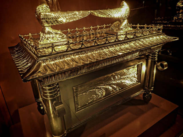 Steven Spielberg's incarnation of the Ark of the Covenant from the feature film Indiana Jones and the Raiders of the Lost Ark.