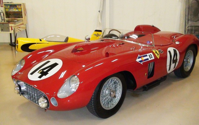 The 1956 Ferrari 290 MM Scaglietti Spyder.Source