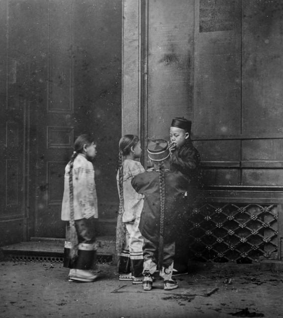 His first cigar, Chinatown, San Francisco 1896-1906 http://hdl.loc.gov/loc.pnp/agc.7a09011