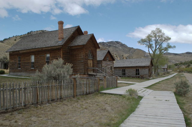 Along the Nez Perce National Historic Trail, Bannack State Park near Dillon, MT. US Forest Service photo, by Roger Peterson.. Source