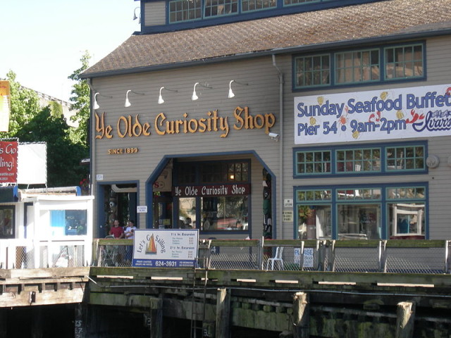 Ye Olde Curiosity Shop, Pier 54, Seattle, Washington. source