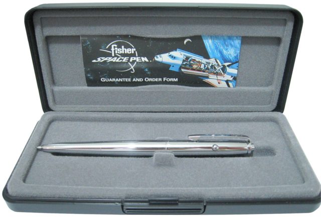 An AG-7 Astronaut Space Pen in presentation case.source