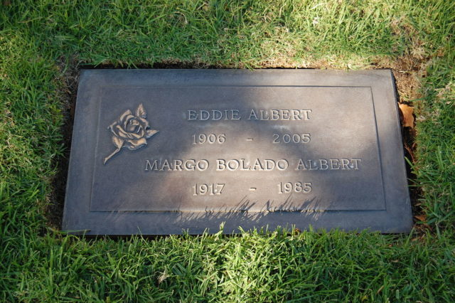 Eddie Albert's grave Source