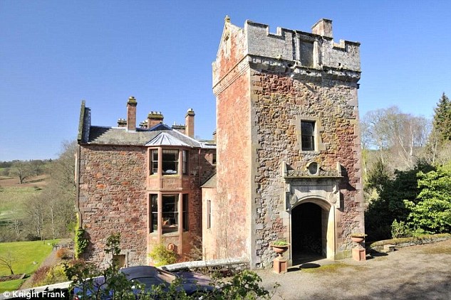 Seven bedroom detached house in Berwickshire for £1.55m.Source:Kinght Frank