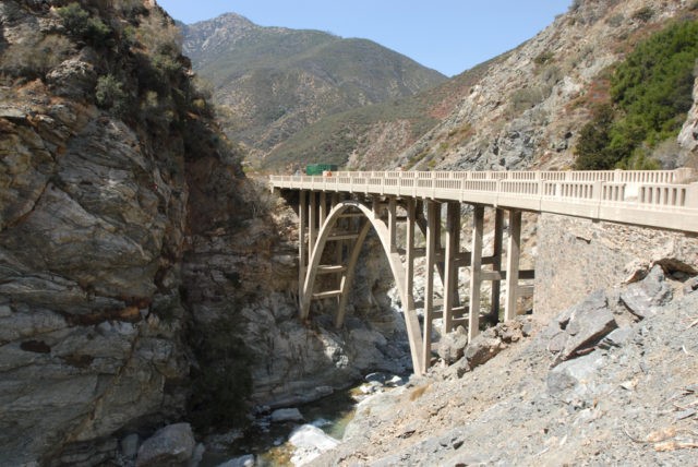 The bridge is now only accessible through a 10 mile roundtrip hike. Source