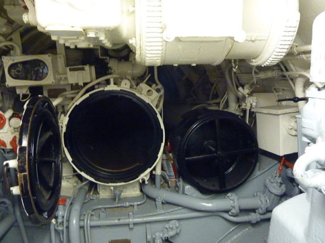Aft torpedo room. Source