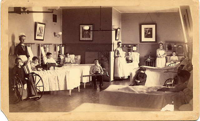 Children's Ward “O“, 1890-1910