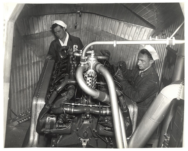 Engine Room in a Dirigible