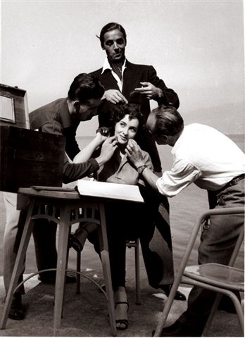 Gina Lollobrigida at the Miss Italy contest, in Stresa , in 1947Source