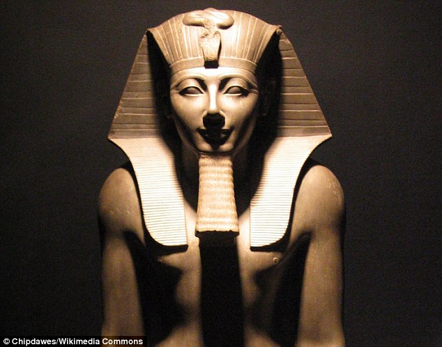 Nebiri was the Chief of Stables who lived around 3,500 years ago under the rule of the ancient Egyptian pharaoh Tuthmosis III (pictured).Source