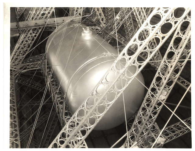 Photograph of a Oil Tank on the USS Akron