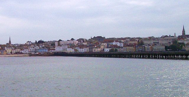 Ryde Pier Taken from the end of the pier near the railway station.Source