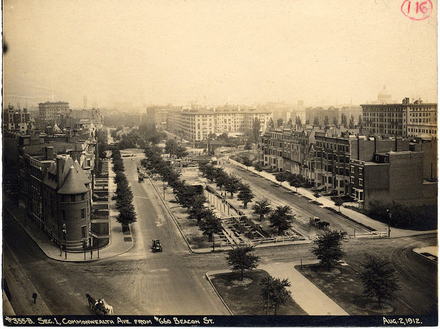 Section 1, Commonwealth Avenue from 660 Beacon Street.