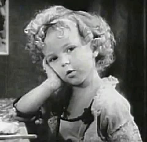 Shirley Temple in Glad Rags to Riches, 1933