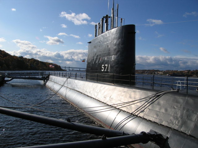The Nautilus. World's first operational nuclear-powered submarine. Source