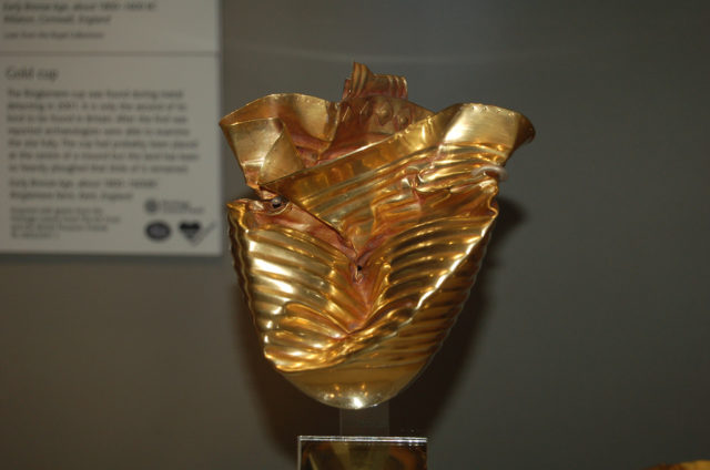 The Ringlemere Gold Cup Source: portableantiquities/Flickr