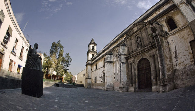 The former Convent of St Jerome in Mexico City