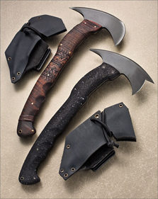 photograph of Sayoc-Winkler Knives 2, R&D Tomahawk Source