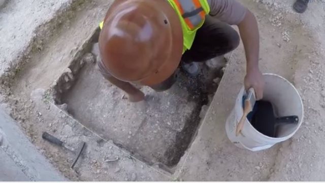 Brick Discovery Source:The Alamo/youtube